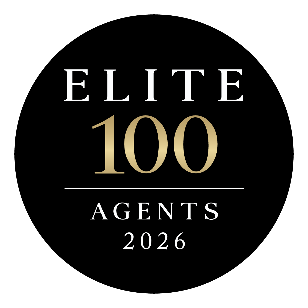 Elite 100 Agents Badge
