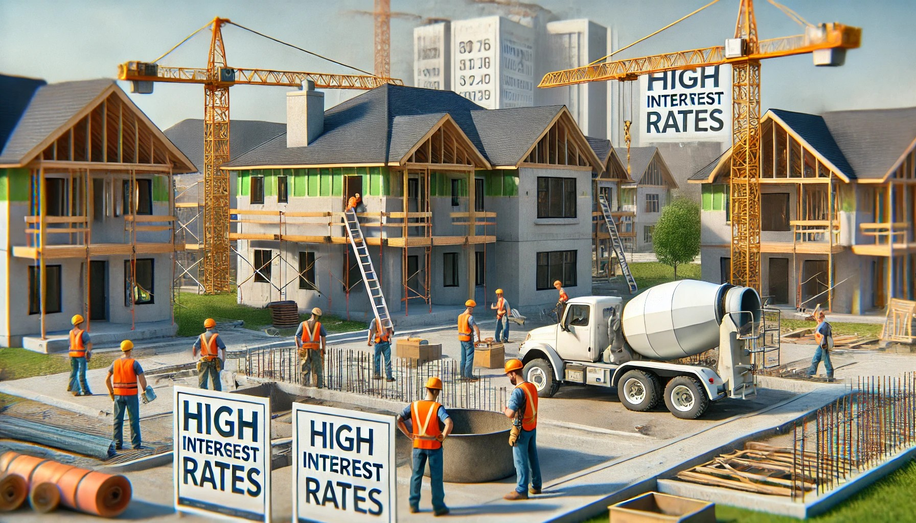 Single-Family Home Construction Drops Amid High Interest Rates